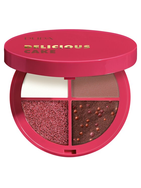 PUPA Milano PUPA Milano Delicious Cake Paleta cieni do powiek 002 Cherry Chocolate Cake