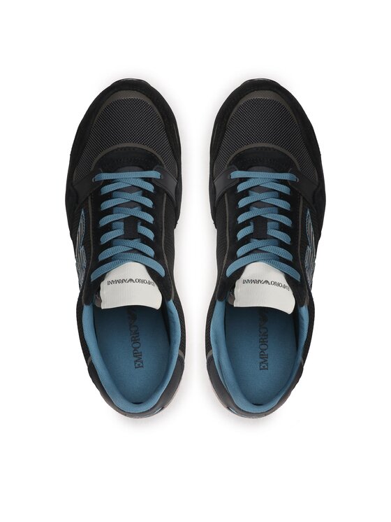Emporio Armani Emporio Armani Снікерcи X4X537 XN730 S432 Cиній