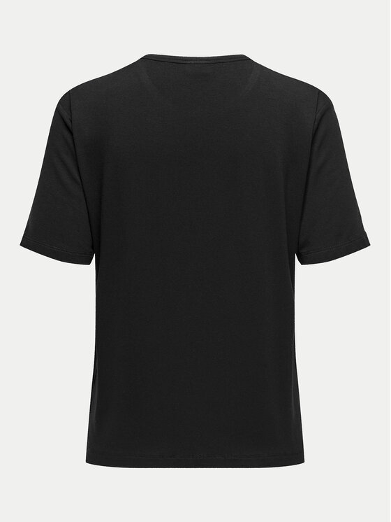 JDY JDY Футболка Mila 15330819 Чорний Regular Fit
