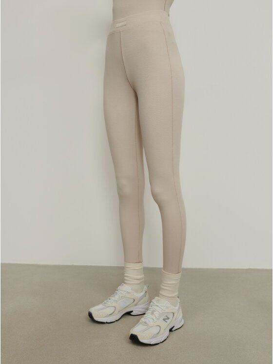 La Mania La Mania Leggings KISS 2 Beige Active Fit