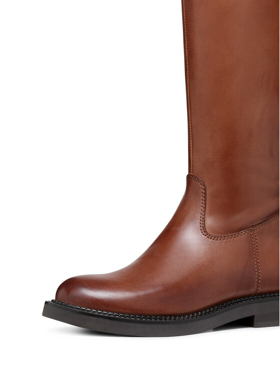 Geox Geox Oficerki D Serilda D46WYA 00043 C6002 Brązowy