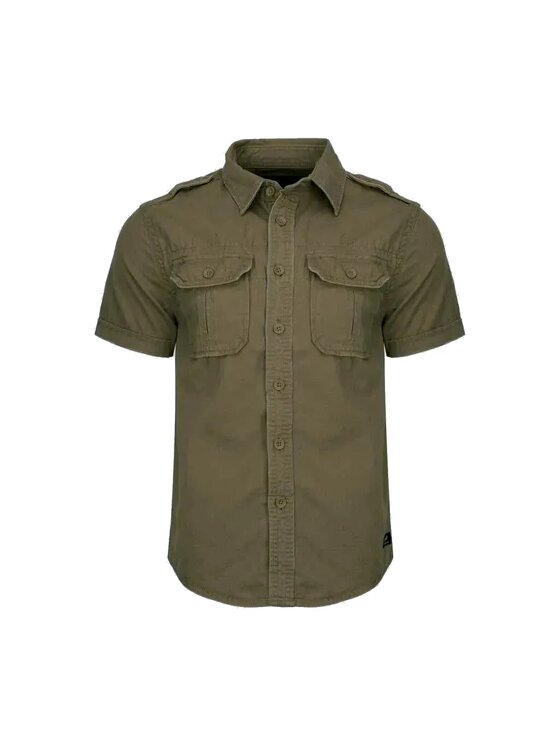 Brandit Brandit Koszula 4024.1.6XL Zielony Vintage Fit