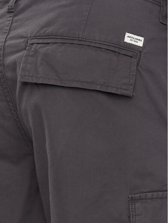 Jack & Jones Jack & Jones Šortky z materiálu Jpstcole 12253222 Černá Loose Fit