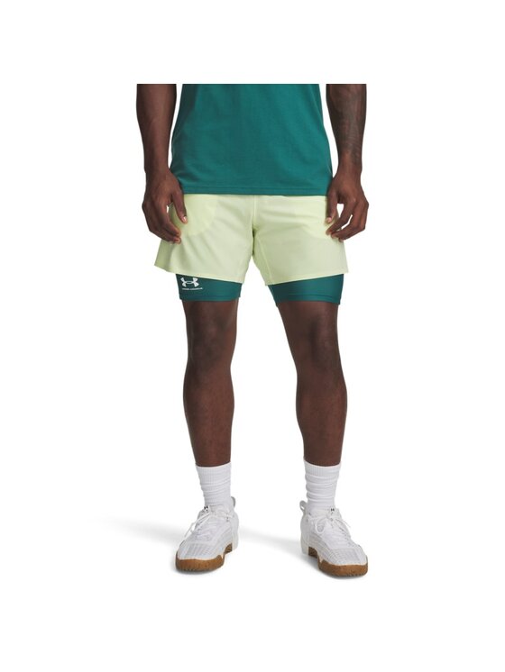 Under Armour Under Armour Szorty sportowe 6009868 Żółty Regular Fit
