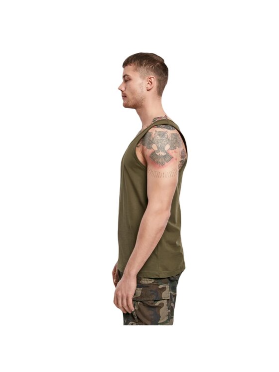 Brandit Brandit Tank top 4210.1.6XL Zielony Basic Fit