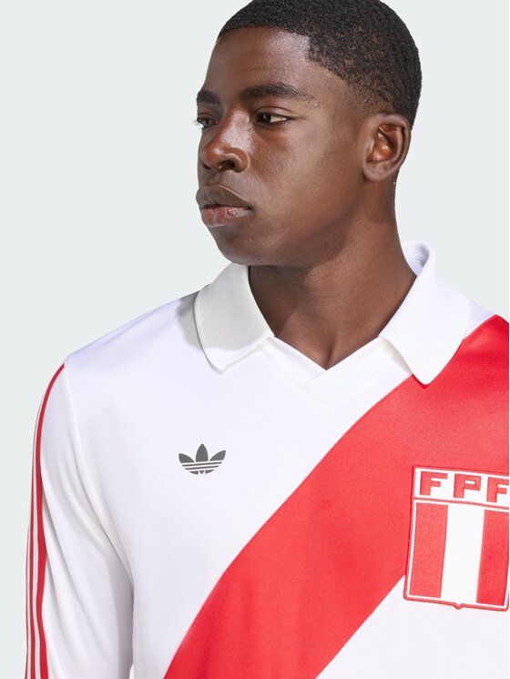 adidas adidas Koszulka techniczna Peru Biały Regular Fit