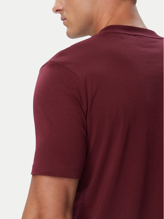 HUGO HUGO T-särk Dulivio 50467556 Bordoopunane Regular Fit