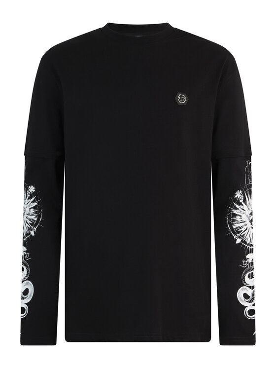 PHILIPP PLEIN PHILIPP PLEIN T-shirt 29868 Nero Regular Fit