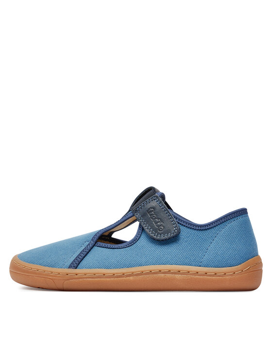 Froddo Froddo Tenisówki Barefoot Canvas T G1700380-1 D Niebieski