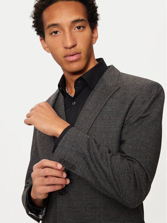 HUGO Hugo Garnitur Henry/Getlin 50528361 Szary Slim Fit