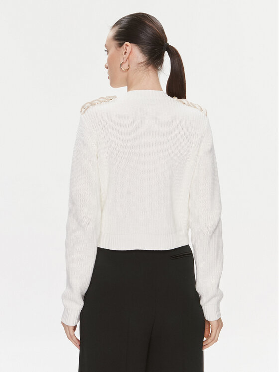 TWINSET TWINSET Cardigan 241TP3111 Écru Regular Fit