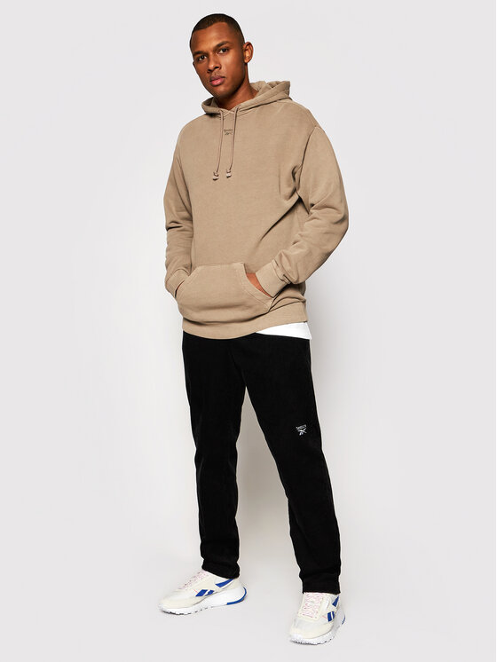 Felpa Natural Dye GN4923 Marrone Oversize