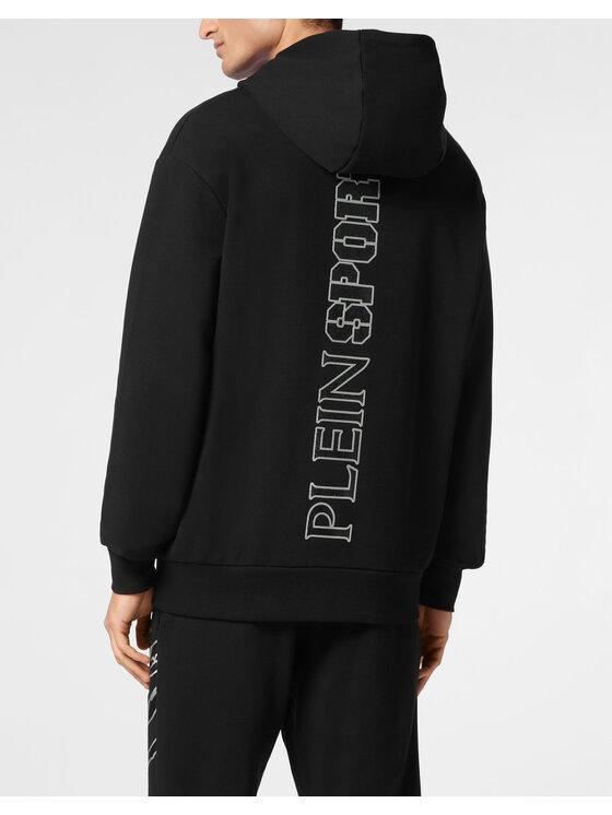 Plein Sport Plein Sport Bluza 23005 Czarny Regular Fit