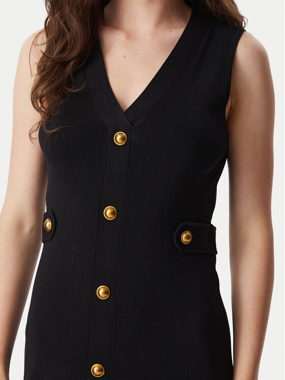 MICHAEL Michael Kors MICHAEL Michael Kors Kootud kleit MT683J25ZV Must Slim Fit