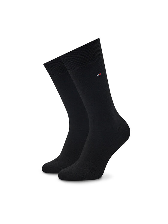 Tommy Hilfiger Tommy Hilfiger Lange Socken 701220145 Schwarz