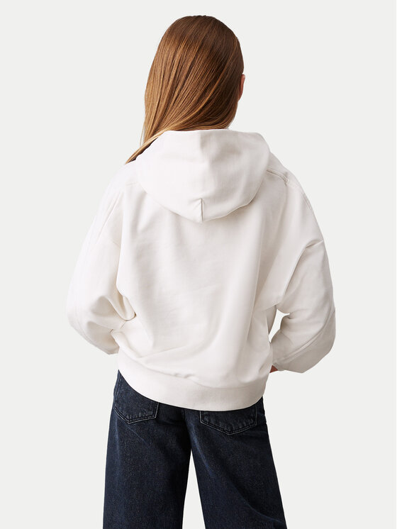 Calvin Klein Jeans Calvin Klein Jeans Majica dugih rukava Signage IG0IG02640 Écru Regular Fit