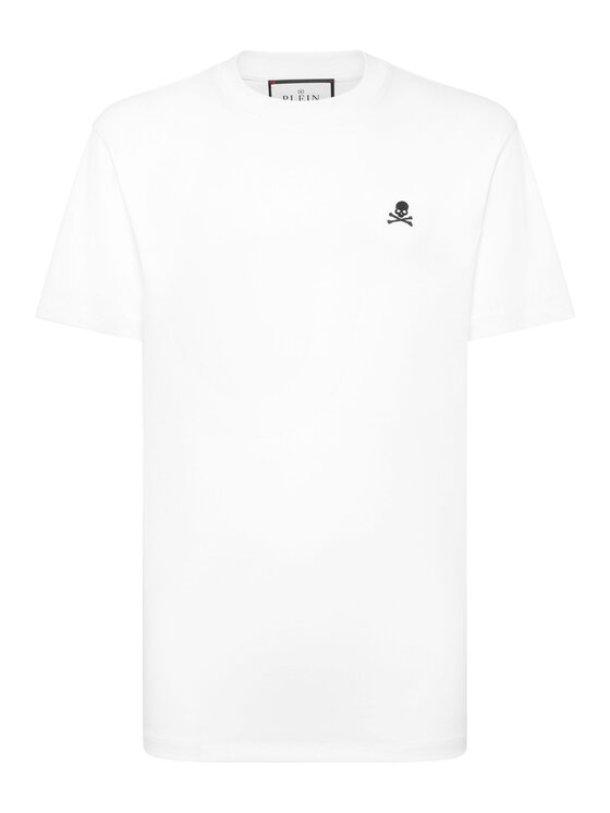 PHILIPP PLEIN PHILIPP PLEIN T-Shirt 26255 Biały Regular Fit