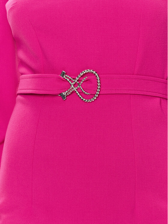 Nissa Nissa Abito da cocktail RZ14405 Rosa Slim Fit