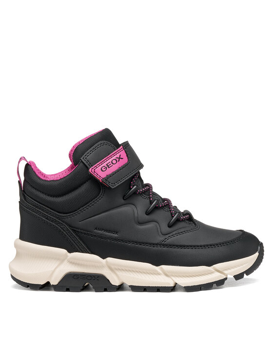 Geox Geox Trzewiki J Flexyper Plus Girl B Abx J66NGD 0MEFU C0922 S Czarny