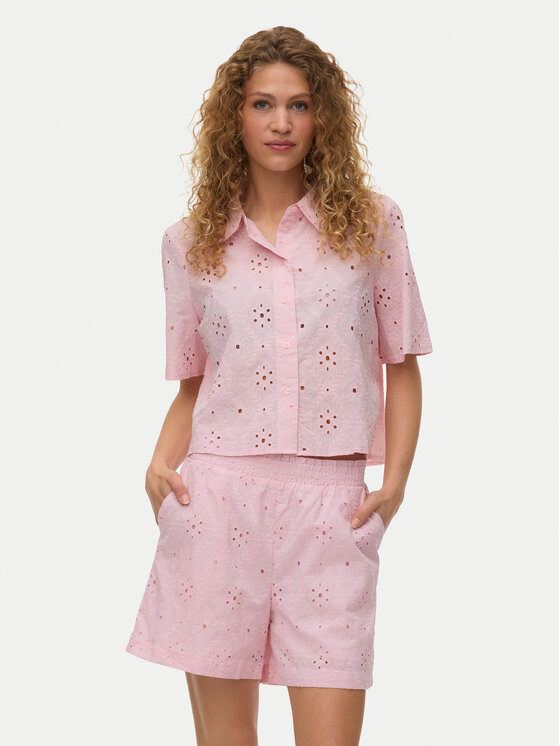 Vero Moda Cămașă Eliza 10342754 Roz deschis Regular Fit