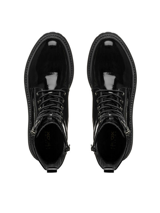 Geox Geox Auliniai batai D Iridea D16HRF 00066 C9999 Juoda