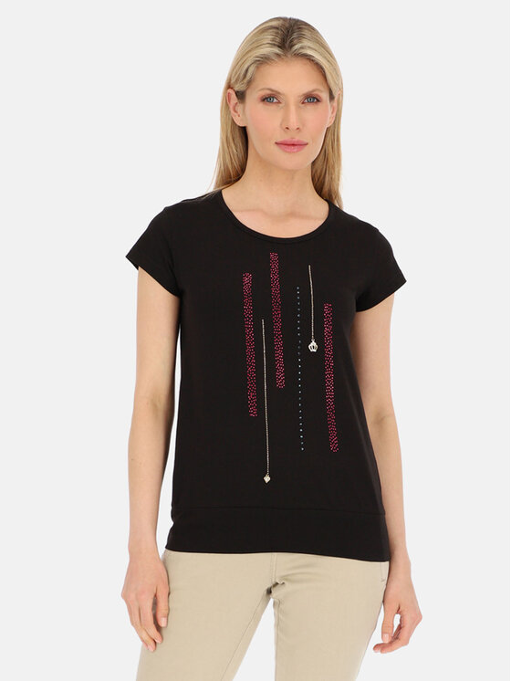 L’AF L’AF T-Shirt Lira Czarny Regular Fit