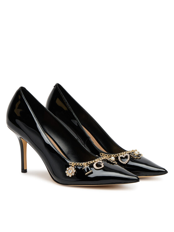 Guess Guess Γόβες FLTNN2 PAF08 Μαύρο
