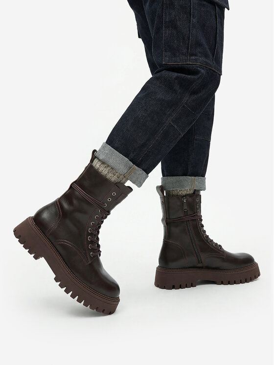 G-Star Raw G-Star Raw Šnurovacia obuv EO-GEDIZ-8090-25 Hnedá