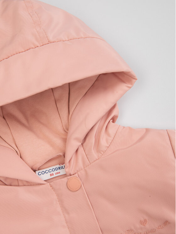 Coccodrillo Coccodrillo Преходно яке WC3151701OGN Розов Regular Fit