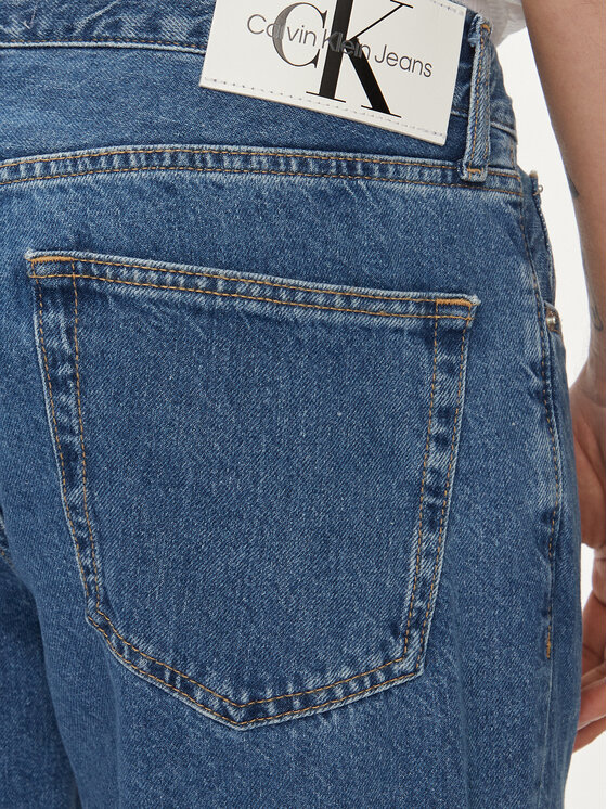 Calvin Klein Jeans Calvin Klein Jeans Jeans hlače Authentic J30J324814 Modra Straight Fit