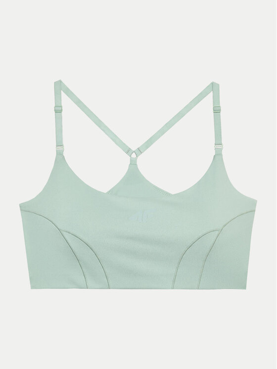 4F 4F Sportski grudnjak 4FWAW24USBAF143 Zelena