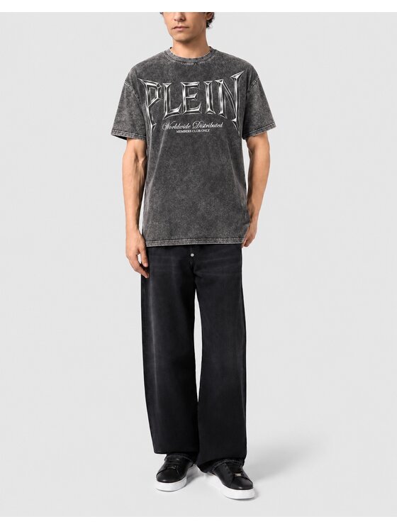PHILIPP PLEIN PHILIPP PLEIN T-shirt 32087 Nero Regular Fit