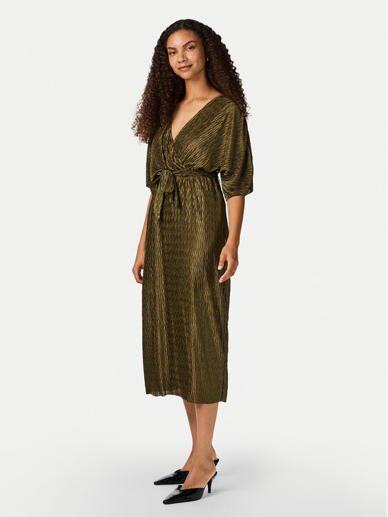 YAS Abito da cocktail Otolinda 26026916 Marrone Regular Fit, taglia : S