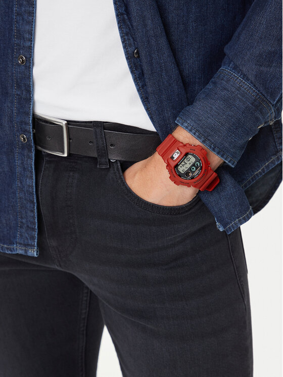 G-Shock G-Shock Zegarek DW-6900TR-4ER Czerwony