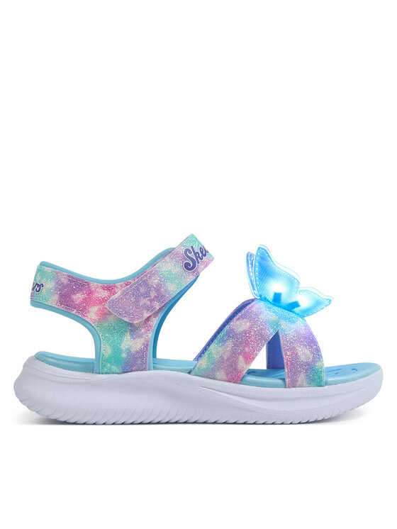 Skechers Skechers Basutės Jumpsters Sandal - Butterfly Brites 303109L/AQMT Mėlyna