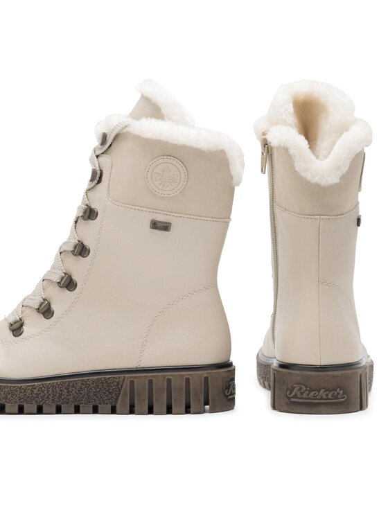 Rieker Rieker Schnürschuhe Y3424-60 Beige