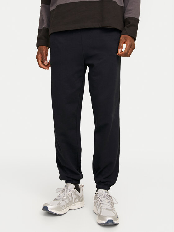 Jack & Jones Jack & Jones Pantaloni trening Morgan 12257964 Negru Regular Fit