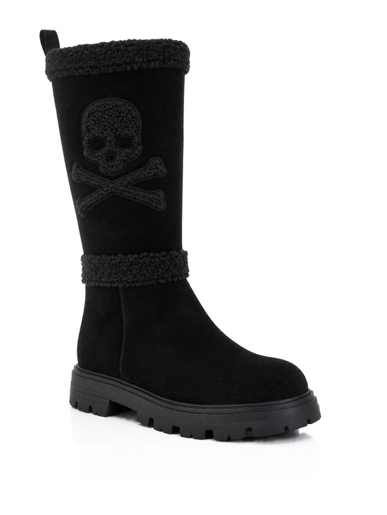 PHILIPP PLEIN PHILIPP PLEIN Členková obuv s elastickým prvkom 31833 Čierna
