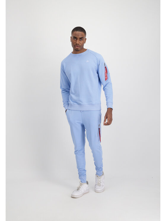 Alpha Industries Alpha Industries Bluza X-Fit Sweatshirt Niebieski Regular Fit