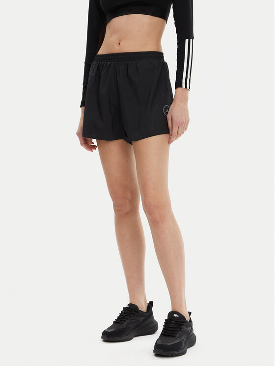 adidas by Stella McCartney adidas by Stella McCartney Sportovní kraťasy TruePace IT9728 Černá Loose Fit