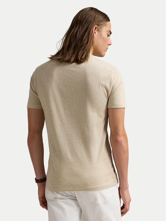 Polo Ralph Lauren Polo Ralph Lauren T-krekls 710671438203 Bēšs Slim Fit