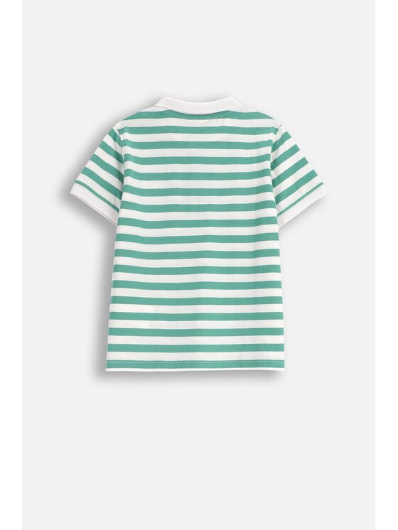 Coccodrillo Coccodrillo T-Shirt ZC5143601ABK-011 Zielony Regular Fit