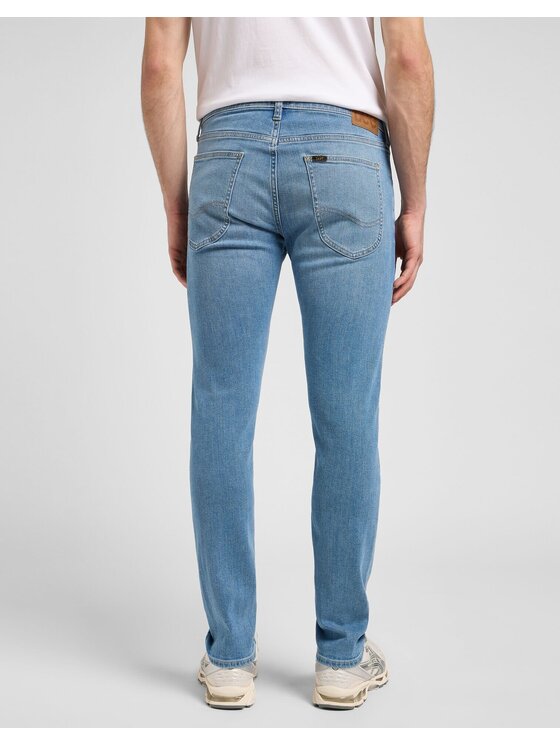 Lee Lee Jeansy LUKE Niebieski Slim Fit