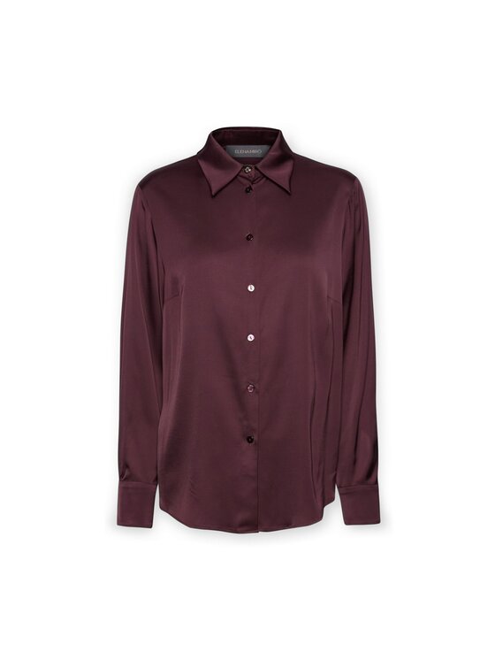 Elena Mirò Elena Mirò Camicia 5127P300366N039 Bordeaux Regular Fit