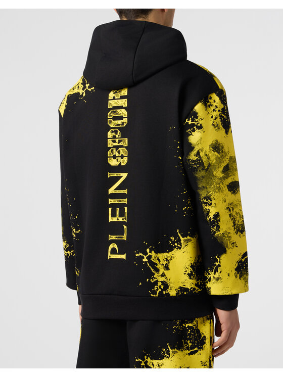 Plein Sport Plein Sport Bluza 28323 Czarny Regular Fit