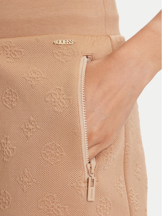 Guess Guess Cпідниця-міні V5YD03 KBSL2 Коричневий Regular Fit