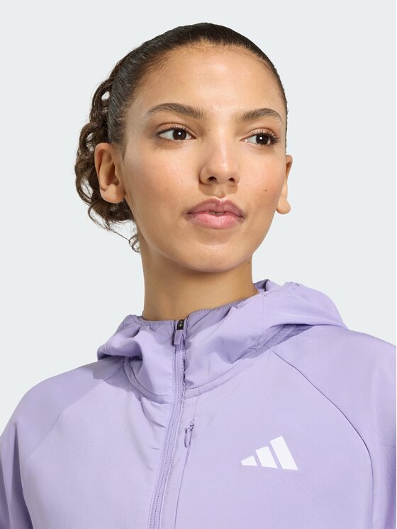 adidas adidas Bežecká bunda Adi365 Iconic KY2652 Fialová Regular Fit