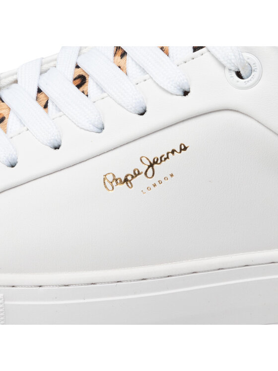 Pepe Jeans Pepe Jeans Сникърси Adams Riga PLS31310 Бял