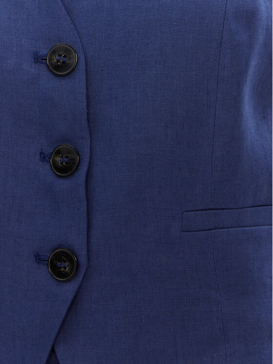 Marella Marella Gilet Anemone 2515151012 Blu Regular Fit