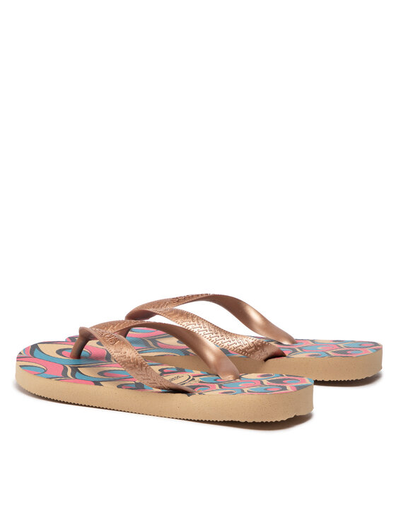 Havaianas Havaianas Japonki Top Spring 41319320727 Złoty